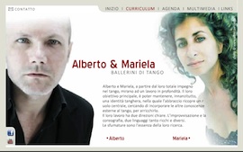 Sito Web Alberto Colombo y Mariela Sametband