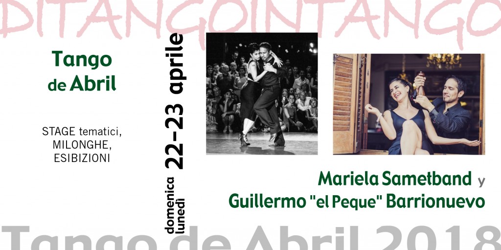 Tango de Abril Mariela Sametband y Guillermo "el Peque" Barrionuevo